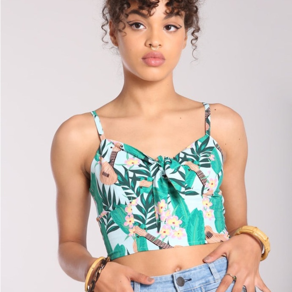 Hell Bunny ULULANI CROP TOP